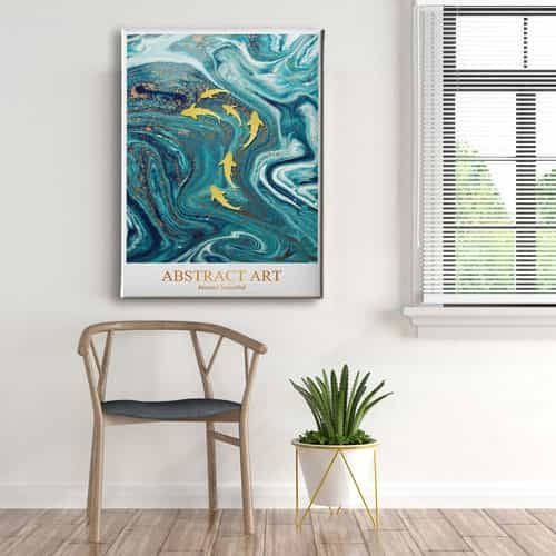 Abstract Art Canvas Tablo