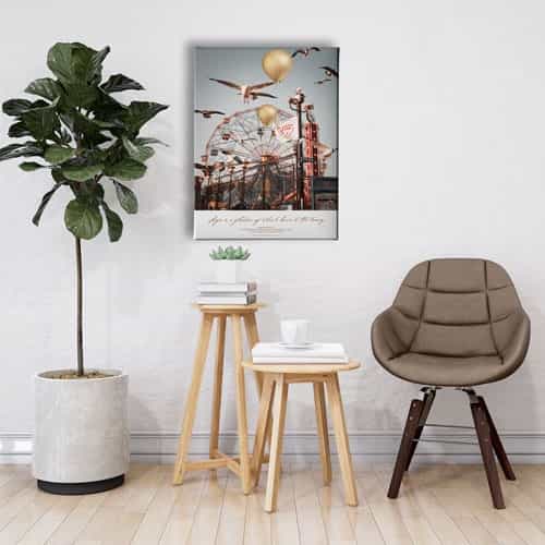 Lunapark Canvas Tablo