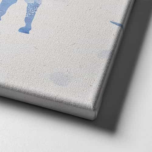 Geyik Ve Yavrusu Canvas Tablo 
