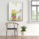 Sevimli Hayvanlar Canvas Tablo 