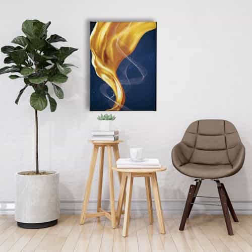 Golden Canvas Tablo 