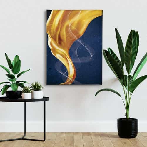 Golden Canvas Tablo 