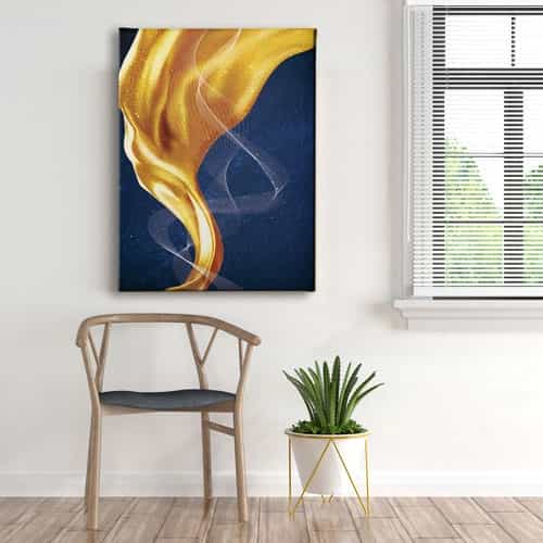 Golden Canvas Tablo 