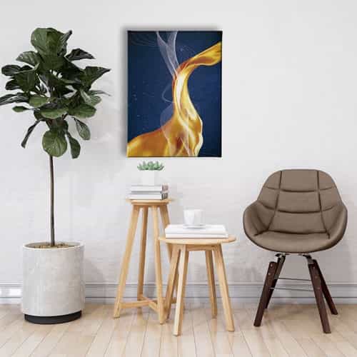 Golden Canvas Tablo 