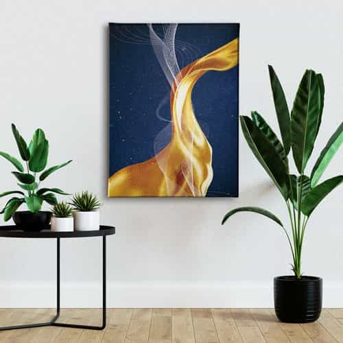 Golden Canvas Tablo 