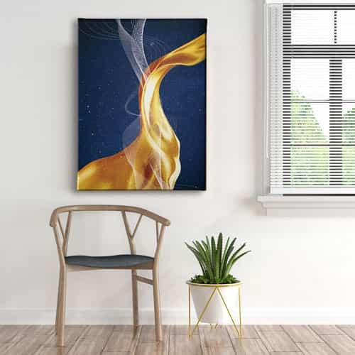Golden Canvas Tablo 