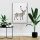 Geyikli Modern Canvas Tablo 