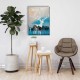 Geyikli Modern Canvas Tablo 