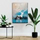 Geyikli Modern Canvas Tablo 