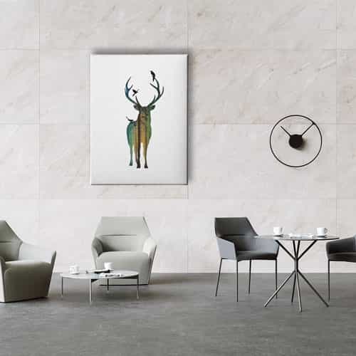 Geyikli Modern Canvas Tablo 