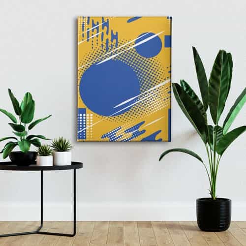 Soyut Canvas Tablo 