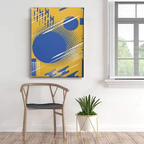 Soyut Canvas Tablo 