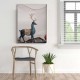 Geyikli Canvas Tablo 