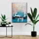 Geyikli Modern Canvas Tablo 