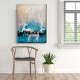 Geyikli Modern Canvas Tablo 