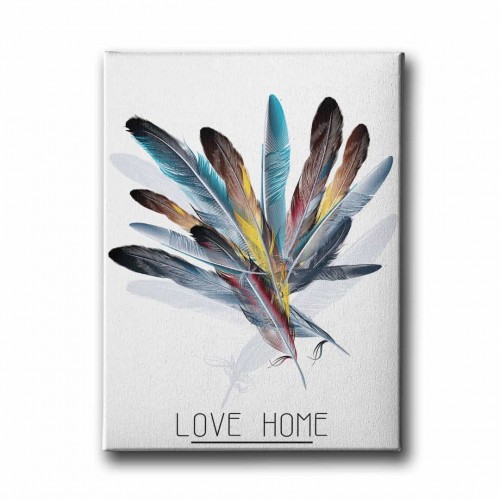 Love Home Canvas Tablo 
