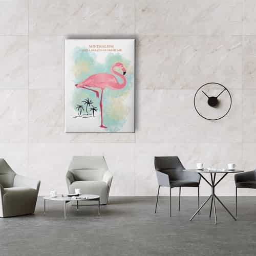 Flamingo Canvas Tablo 