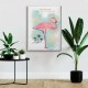 Flamingo Canvas Tablo 
