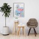Flamingo Canvas Tablo 