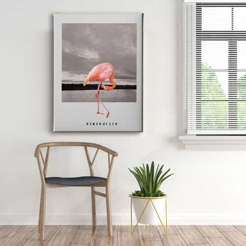 Flamingo Canvas Tablo 