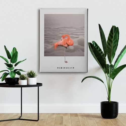 Flamingo Canvas Tablo 