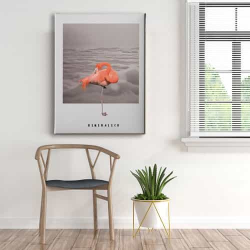 Flamingo Canvas Tablo 