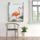 Flamingo Watercolor Tablo