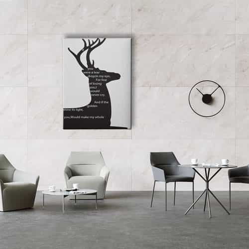 Geyikli Modern Canvas Tablo 