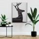 Geyikli Modern Canvas Tablo 