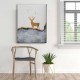 Geyikli Modern Canvas Tablo 