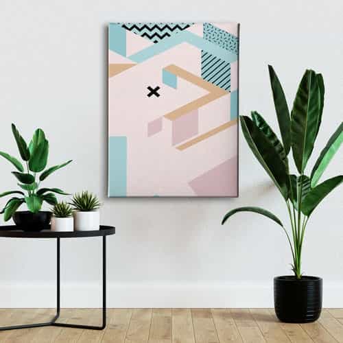 Soyut Canvas Tablo 