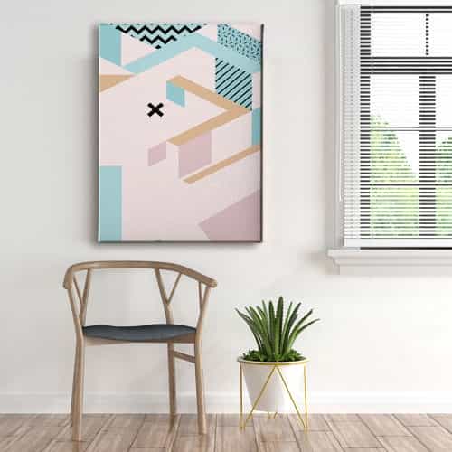 Soyut Canvas Tablo 