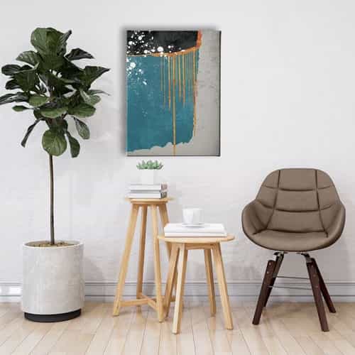 Soyut Canvas Tablo 