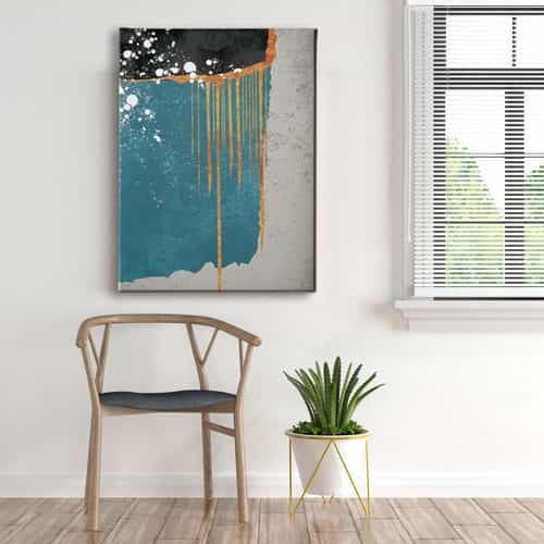 Soyut Canvas Tablo 