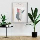 Penguen Canvas Tablo 