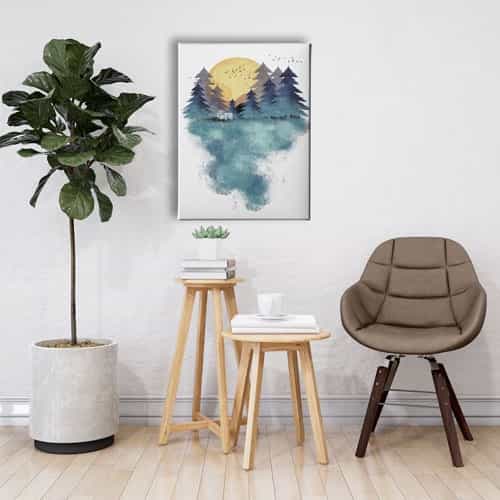 Doğa Canvas Tablo 