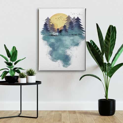Doğa Canvas Tablo 