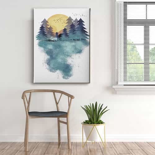 Doğa Canvas Tablo 