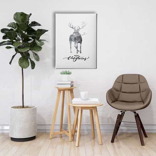Merry Chrismas Canvas Tablo 
