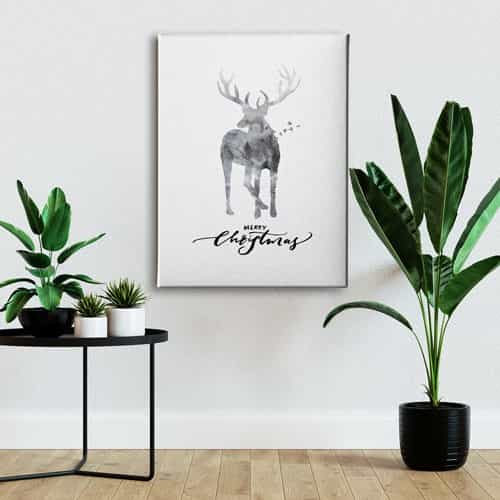 Merry Chrismas Canvas Tablo 