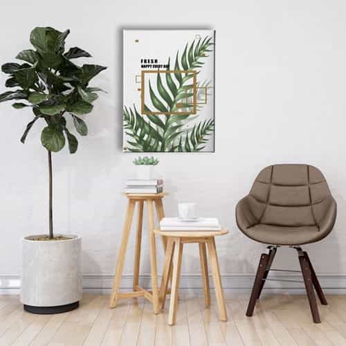 Fresh Happy Every Day Canvas Tablo 