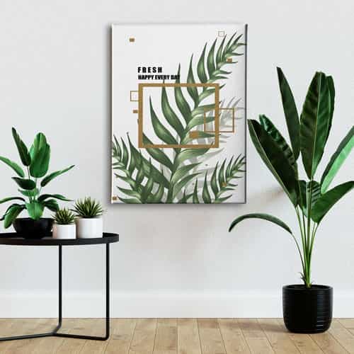 Fresh Happy Every Day Canvas Tablo 