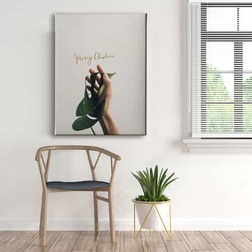 Merry Chrismas Canvas Tablo 