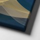 Golden Geyik Canvas Tablo 