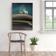 Geyik Canvas Tablo 