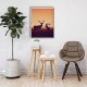 Geyik Canvas Tablo 