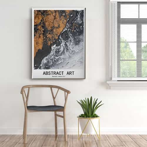 Abstract Art Canvas Tablo