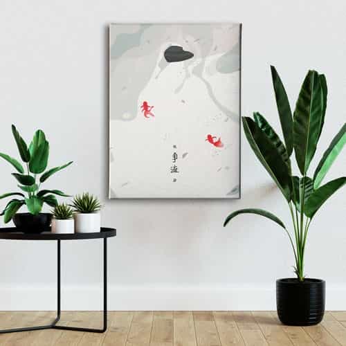 Soyut Canvas Tablo 