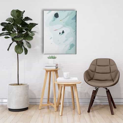 Soyut Canvas Tablo 