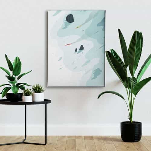 Soyut Canvas Tablo 